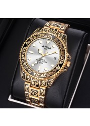 2022 New Fashion Men's Watches Luxury Quartz Wristwatches Waterproof Automatic Date Men Business Watches Men's Watches