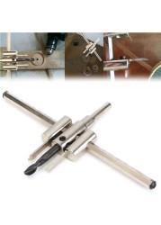 Adjustable Circle Hole Cutter Wood Drill Bit Saw Round Cutting Blade Aircraft Type Tool DIY Hole Opener 30mm-200mm 30mm-300mm