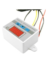 Easily Carry Temperature Controller 10A Thermostat Control W3002 Digital Switch With Probe Sensor Lightweight Instrumentation