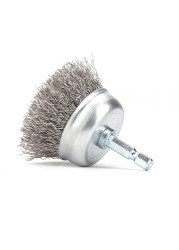 50mm 2inch Steel Wire Wheel Brush Dremel Rotary Drill Tools Dremel Rust Removal Tools Metal Polishing 1pc Drill Brush