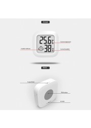 Mini indoor temperature hygrometer easy to read digital hygrothergraph Precision measuring instrument Practical easy to install