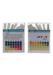 Dropshipping 100 Strips 0-14 PH Indicator Acid Alkaline Paper Water Saliva Test Kit