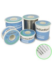 50g/100g RoHs Lead-Free Solder Wire 0.3/0.5/0.8/1/1.2mm Rosin Core for Electric Soldering Tin BGA Soldering Sn99.3Cu0.7