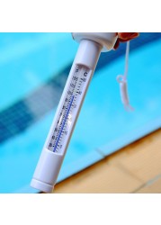 Practical Swimming Pool Floating Thermometer Multifunctional Durable Hot Tub Spa Ponds Temperature Measurement Device