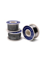 0.8mm 1.0mm 20g 50g 100g Solder Wire Rosin Welding Core Solder Coil Wire No Clean Flux 2.0%