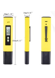 PH Meter Aquarium Pocket Pen Digital 0.01 PH Measuring Water Quality Purity Automatic Calibration For Aquarium Lab