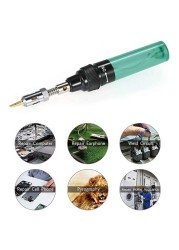 Gas Welding Tool Cordless Electric Welding Iron Gas Soldering Iron Set Set