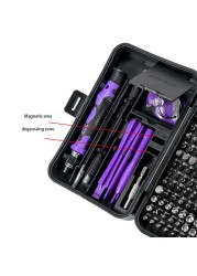 170 in 1 Magnetic Screwdriver Set Multifunction Precision Computer Camera Phone Repair Hand Tool Torx Hex Screw Bits Tools Box