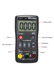 RICHMETERS Digital Multimeter Professional 8000 Capacity AC/DC Temperature Measurement Backlit Flash Light