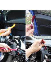 Auto Door Clip Trim Panel Removal Tool Kits Navigation Blades Disassembly Plastic Car Interior Seesaw Conversion Repair Tool