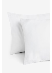 Collection Luxe 1000 Thread Count 100% Cotton Sateen Duvet Cover and Pillowcase Set Border