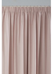 Cotton Curtains Pencil Pleat Blackout/Thermal