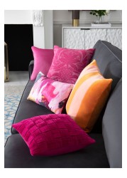 Chunky Velvet Weave Cushion