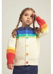 Little Bird Rainbow Knitted Cardigan