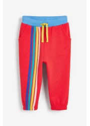 Little Bird Rainbow Stripe Joggers