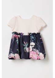 Lipsy Baby Puff Sleeve Dress With Matching Knicker