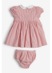 Baby Dress And Knickers Set (0mths-2yrs)