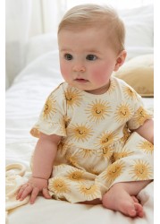 2 Pack Long Sleeved Floral Baby Dresses (0mths-3yrs)