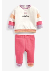 Baby Sweatshirt And Jogger Set (0mths-2yrs)