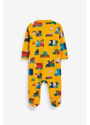 Baby 3 Pack Sleepsuits (0mths-2yrs)