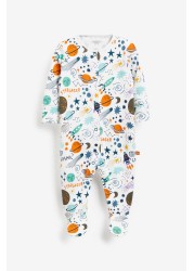 Baby 3 Pack Sleepsuits (0mths-2yrs)