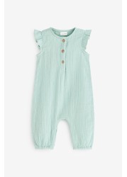 Baby Woven Crinkle Romper (0mths-2yrs)