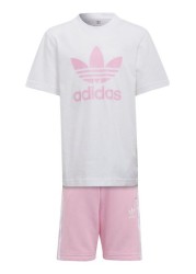 مجموعات Adicolor Pink Little Kids من adidas originals