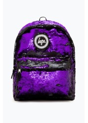 Hype. Girls Purple Midnight Sequin Backpack