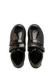 Start-Rite Flair Black Patent Leather Riptape Shoes