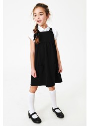 Jersey Pinafore Dress (3-14yrs)