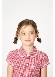 Drop Waist Gingham School Dress (3-14yrs)