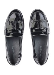 Start-Rite Sketch Black Patent Leather School Shoes Wide Fit