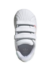 حذاء رياضي للأطفال الصغار Superstar Velcro من adidas Originals