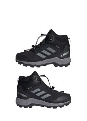 adidas Black Terrex Mid Gore Tex Hiking Youth and Junior Trainers