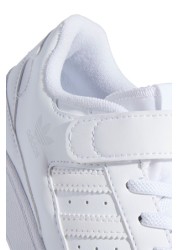 adidas Originals White Forum Junior Trainers