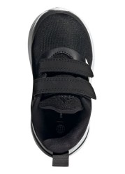 adidas Boys Black FortaRun Infant Strap Trainers