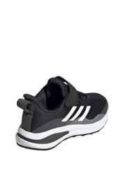 adidas Black FortaRun Youth + Junior Trainers