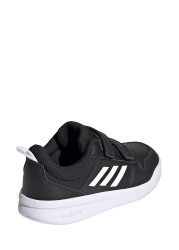 adidas Black/White Tensaur Youth & Junior Velcro Trainers