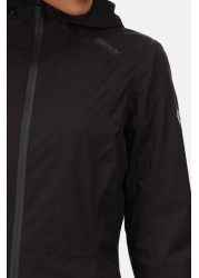 Regatta Womens Pulton II Black Waterproof Jacket