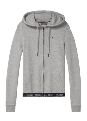 Tommy Hilfiger Grey Logo Lined Hoodie