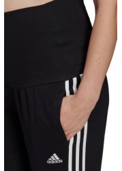 adidas Maternity 3 Stripe Cotton Joggers