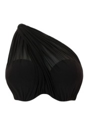 Curvy Kate Black Wrapsody Bandeau Bikini