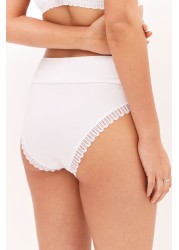 Bamboo High Leg Knickers 2 Pack