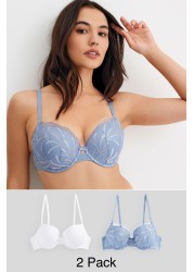 Push-Up Balcony Bras 2 Pack