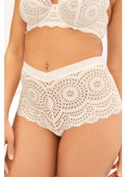 Broderie Lace Knickers Midi