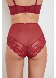 Lace Knickers 2 Pack High Rise