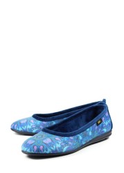 Lunar Blue Meribel Pump Slippers