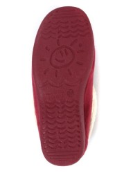 Pavers Burgundy Red Ladies Full Slippers