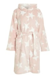 Quiz Embossed Hooded Dressing Gown