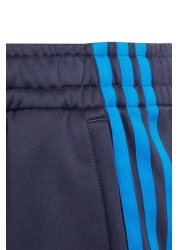 adidas Black Performance 3 Stripe Shorts